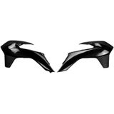 UFO - Radiatorbeschermers - KTM EXC/SX/SX-F - Kunststof - Zwart