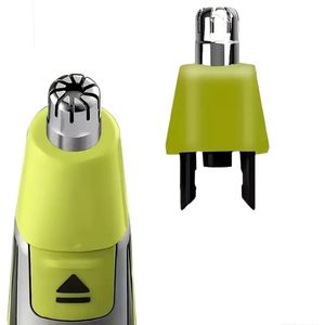 Neustrimmer Vervangkop - Geschikt voor Philips OneBlade® QP2520, QP2630, QP2724 & QP2834 - Voor Neus-, Wenkbrauw- en Oorhaar - Hypoallergene Trimmer voor Mannen & Vrouwen - Neus- en Oortrimmer voor Baard- en Snorverzorging