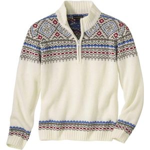 ATLAS FOR MEN - Gebreide schipperstrui - Heren - Verkrijgbaar in grote maten - 3XL