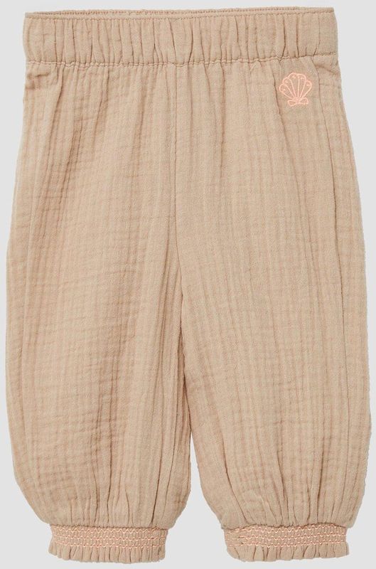 Harembroeken - Katoenen Broek - Losvallend - Met Borduursels en Smokwerkdetails