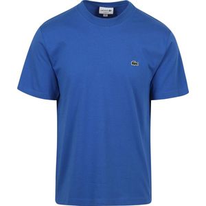 Lacoste - T-Shirt Kobaltblauw - Heren - Maat XXL - Regular-fit