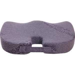 HMWR Bamboe Zitkussen - Traagschuim - Voorkomt Rugklachten