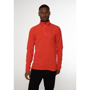 Protest Perfecto – Skipully Heren – Lange mouwen – 1/4 rits – Orange Fire