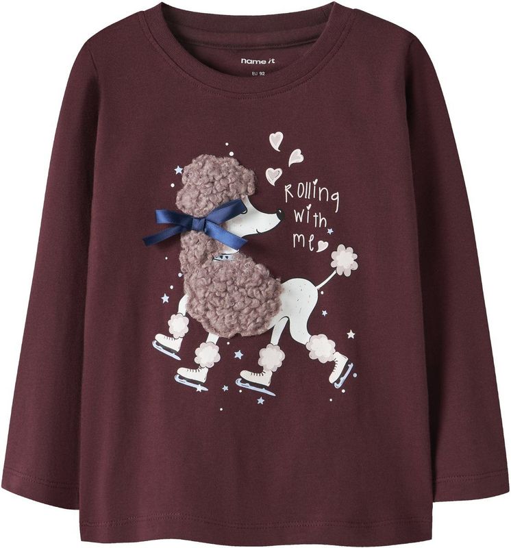 NAME IT - NMFRAKERNA LS TOP BOX - Meisjes - Lange mouwen shirts