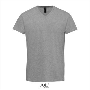 SOL'S Men´s Imperial V-Neck T-Shirt L02940 - Grey Melange - XXL