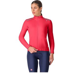 Castelli Womens Espresso Air Jacket Fietsjack (Dames |roze)