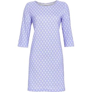 Lavendelblauw nachthemd Ringella - Blauw - Maat - 48