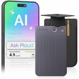 PLAUD NOTE Studentenversie – Slimme AI Memo met Automatische Transcriptie & Samenvatting - Perfect voor Studenten & Onderzoekers - Neem Moeiteloos Colleges, Interviews en Groepsgesprekken