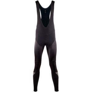Nalini - Fietsbroek lang met bretels - Wielrenbroek - Thermo gevoerd - Winddicht - Heren - RIDE WIND BIB TIGHT - BLACK - S