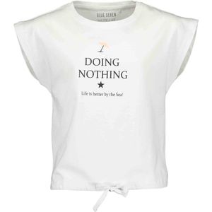 Blue Seven - Meisjes shirt - Wit - Maat 164