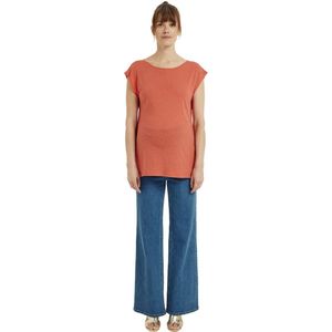 Vertbaudet Zwangerschapsshirt met voor- en achterkant van linnenmix