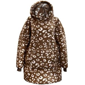 Unique Living | Oversized Hoodie Zion 70x50x87cm Rocky Brown