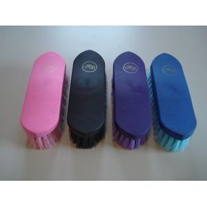 HB soft touch harde borstel - roze