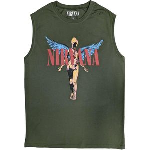 Nirvana - Angelic Tanktop - S - Groen