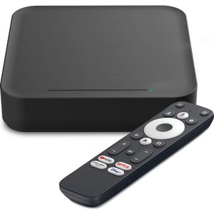 ROCKTEK - GT1 - Android TV Streaming Box - 4K Ultra HD - Google TV Streamer met Chromecast ingebouwd