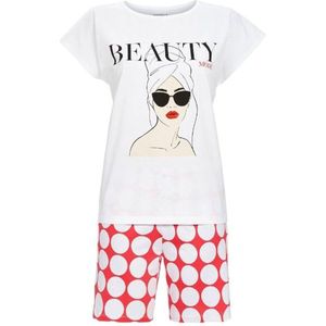 Ringella Shortama korte mouw 5211326 170 weiss-schwarz-36