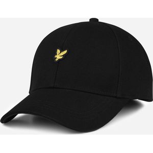 Lyle & Scott Heavy twill baseball cap - jet black