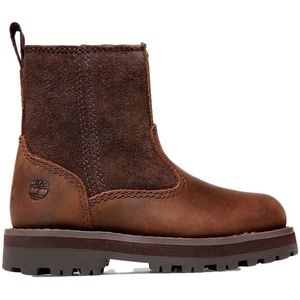 Timberland Kids Courma Mid Warm Lined Boot Dark Brown-Schoenmaat 21
