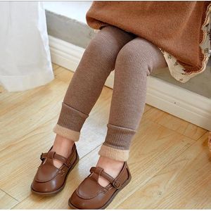 Thermo broek kinderen - Thermo legging kind - Broek meisje - Fleecelegging kind - Legging kind - maillot kind - kinderlegging - 104/110