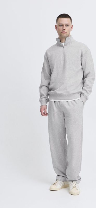 BLEND - BHJUSTIN - Sweatshirt - Grijs Gemêleerd