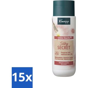 Kneipp - Douchecrème - Silky Secret - 200 ml - Bulkverpakking - 15 stuks