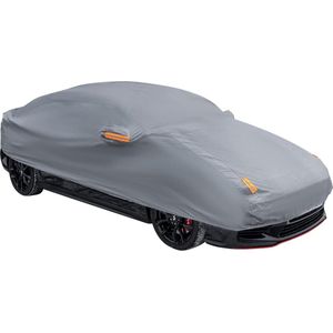 Autohoes voor buiten - volledige dekking - ademend en waterdicht - alle seizoenen - universeel - XL: 533 x 178 x 121 cm - personenauto Autohoes