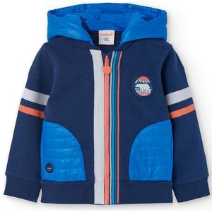 Boboli - Fleece Jas - Blauw - 18 Months - Jongens, Meisjes