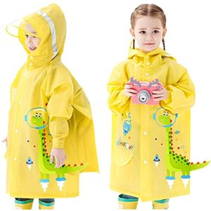 Waterdichte kinderregenjassen en poncho's voor 1-14 jaar, maten S-4XL