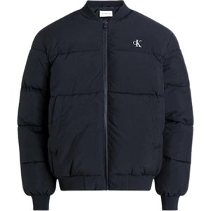 Calvin Klein - Commercial Bomber Jacket - Black - Heren - Maat L
