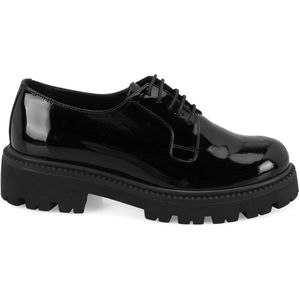 DESA Lage schoen Leer Zwart Vrouwen Schoenpunt: Nez rond Maat: 36 EU