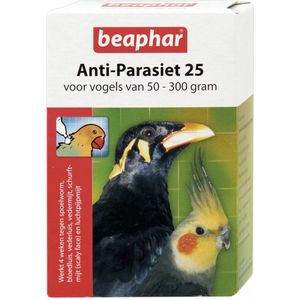 Beaphar anti-parasiet 25 - vogel 50-300 gram