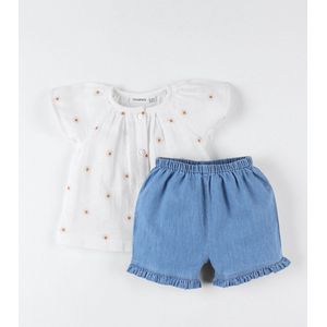 Noukie's- Bloesje met short- Baby meisjes 62