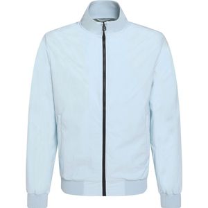 Gabbiano Jas Zomerjas Met Ribgebreide Boorden 425545 4001 Bright Blue Mannen Maat - M
