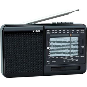 Transistor Radio Op Batterijen - Transister Radio Op Batterijen - Draagbare Radio - Kleine Radio - Mini Noodradio FM/AM - Pocket Radio Speler - Radio voor Rampen - Radio op Batterijen