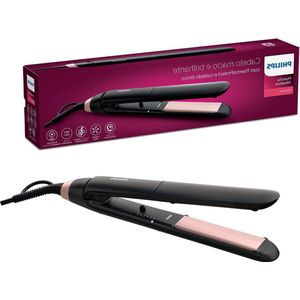 StraightCare Essential Stijltang - Temperatuurinstellingen 40 tot 230 graden - Keramische schijven - Ionic Care - Automatische uitschakeling - Snel opwarmen - 1.8 meter snoer