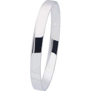 Glow - Zilveren bangle - Dames - Zilver - 21 cm