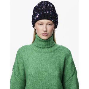 PIECES - PCSOPOA SEQUINS HOOD BC - Dames - Mutsen