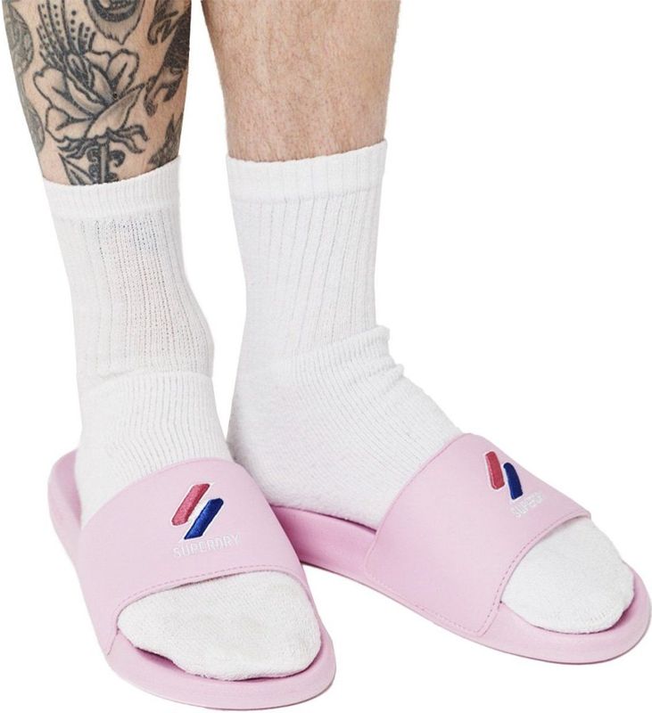 Superdry - Tapschoenen - Blauw - PU - Gevoerde Riem