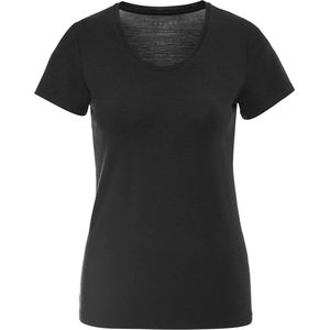 Falke - Daily Clima Wool - T-shirt - Zwart - Merinowol en TENCEL™ Lyocell