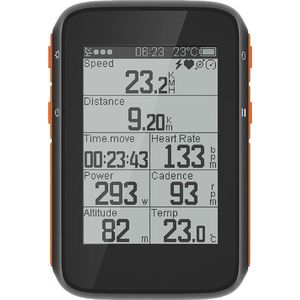 LHP BC200 Fietscomputer Draadloos - Waterdicht Kilometerteller GPS - Rechargeable - 2.4 inch LCD Scherm - 80+ Functies - Bluetooth & ANT+