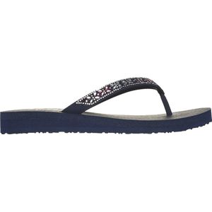 Skechers Meditation - Butterfly Garden - Dames Slippers - Navy