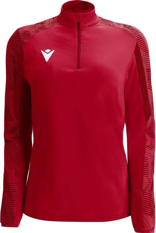 Macron Excellence Dora Ziptop Dames - Rood | Maat: 3XL