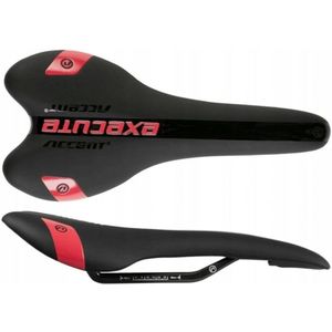 Accent EXE Lady Zadel - Zwart/Roze Fluo - Comfortabel en duurzaam