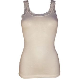 Toker dames hemd Kant 211/1 deluxe - maat XL - modal - ivoor