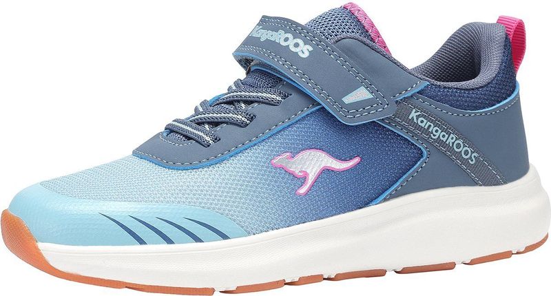 KangaROOS - KB-Rida EV - Sneakers - Grijs/Blauw - Kinderschoenen Unisex