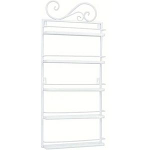 5-Laags Wandrek Nagellakdisplay – Nagellak Organizer & Opbergrek voor Make-up en Beautyproducten