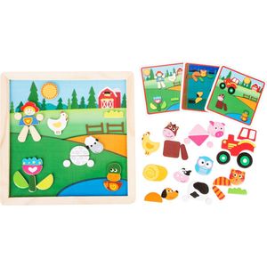 small foot - Magnetic Puzzle Farm