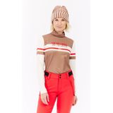 Protest - PRTCreate - Skipully Dames - Teddy Brown - Lange Mouwen - 1/4 Rits