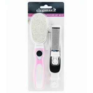 Eleganza Pedicureset - 3 Delig - Roze