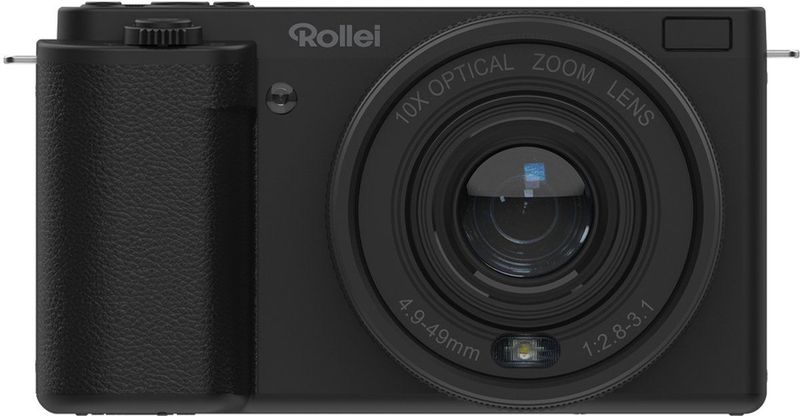 Rollei - Compactline 10 - Digitale Camera - 10x Zoom - Kantelbaar Scherm - 64 Megapixels - 4K Video